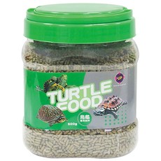 UP AQUA 雅柏 烏龜專用飼料 E-218, 600g, 營養均衡，促進消化，健康成長, 1罐