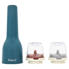 finamill 第2代USB電動磨甲器組 藍色霧面 80ml, 1套