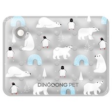 DING DONG PET 動物涼感墊, 1個, 灰色