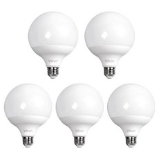 비츠온 블링 LED 볼전구 숏타입 12W, 5개, 전구색 5개, 전구색