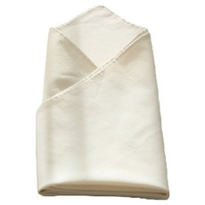 Maison Textile Butter純棉餐桌餐巾, 天然, 1件, 5個
