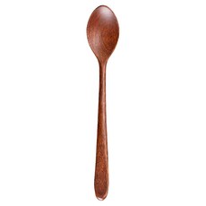 칠몽 옻칠 박달나무 티스푼, 1개 1개