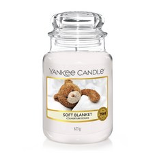 YANKee CANDLe 香氛蠟燭 熊寶寶 623g 柔軟毛毯 香氛蠟燭, 1個
