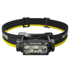 NITECORE 奈特科爾 高性能戶外頭燈 1600流明 157m 紅白雙光源 附收納盒 + 電池 HC60 UHE, 黑色, 1個