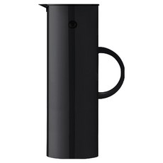 stelton EM77水壺茶壺, 1個, 黑色光澤, 1L
