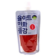 yulart 民畫顏料 楊紅 100ml, 1 種顏色, 150g