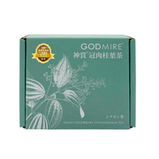 GODMIRE 神賞 冠肉桂葉茶, 3.5g, 12包, 台灣在地草本茶飲, 1盒