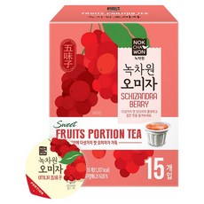 녹차원 오미자차 포션, 30g, 15개입, 1개