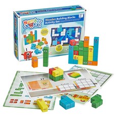 NUMBER BLOCKS 建築物積木活動組 IN96932, 1套, 混色