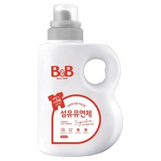 비앤비 아동용 비자극 섬유유연제 시그니처 알러젠프리 베르가못향 용기형, 1.5L, 1개