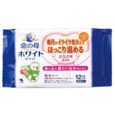 KOBAYASHI 小林製藥 桐灰命之母黏貼式草本暖暖包8個入-溫和草本配方，舒緩腹部不適, 1袋