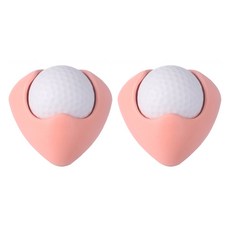 하이원픽 발바닥 마사지 지압볼 7 x 4.5 cm, 핑크, 2개 핑크, 2개