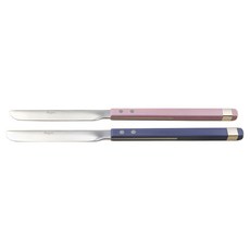 Bogen 方形Solne餐具甜點刀, 暴徒，藍寶石, 1套