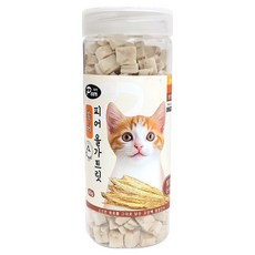 올가트릿 피어 고양이 맛있는 통간식, 1개, 60g, 북어