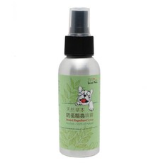 Love Pets 樂沛思 天然草本防蚤驅蟲噴霧 80ml｜犬用防蚤噴霧｜草本驅蟲｜無DEET, 單一顏色, 1瓶