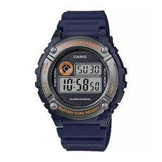 CASIO 卡西歐 手錶 W-216H-2B, 藍色, 1支