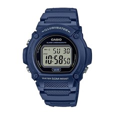 CASIO 卡西歐 手錶 W-219H-2A, 藍色, 1支