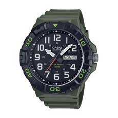 CASIO 卡西歐 手錶 MRW-210H-3A, 1支, 黑色/綠色