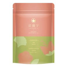 京盛宇 花茶系列 茉莉花茶 10包入，清新茉莉花香，三角茶包設計, 10包, 2g, 1袋