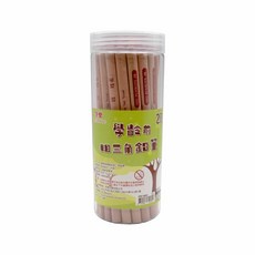 PENROTE 筆樂 學齡前2B粗三角鉛筆, 36支, 木頭