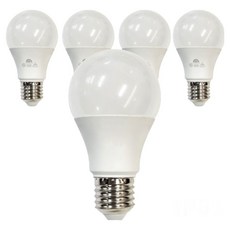 LED 야외 벌브 전구 8W, 전구색, 5개