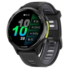 가민 러닝 GPS 스마트워치 포러너 970, GPS + 블루투스, 3.54cm, 블랙 + 엠프엘로우 GPS + 블루투스, 3.54cm, 블랙 + 엠프엘로우