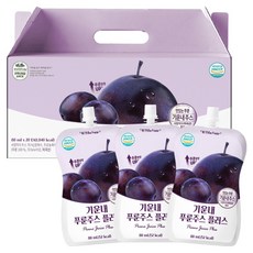 유기농마루 기운내 푸룬주스 플러스, 80ml, 20개