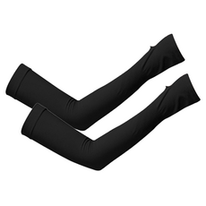 VOLA 維菈 UV對策涼感手型袖套, 黑色, 1雙