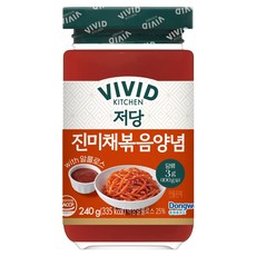 VIVID KITCHEN 低糖炒魷魚絲調味料, 240g, 1個