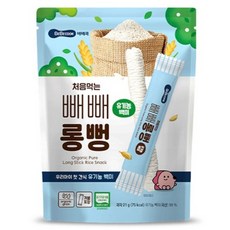 베베쿡 처음먹는 빼빼롱뻥, 21g, 1개, 백미맛