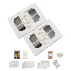 製作核桃羊羹組, 1套, 8孔羊肝模具，4人份