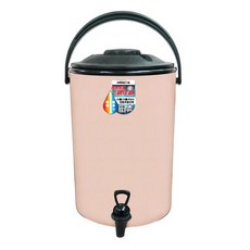 zushiang 日象 保冰保溫茶桶, 15L, 奶茶色, 1個