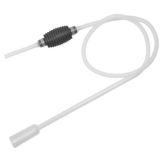 簡約優質魚缸虹吸式換水清潔工具 灰色, 1個