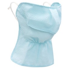 INCONTRO Asa抗UV 3層運動高爾夫面罩, 1個, Solid Blue