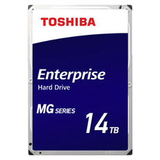 TOSHIBA 東芝 Enterprise企業用硬碟 7200RPM CMR方式 512MB緩衝, MG09ACA14TE, 14TB