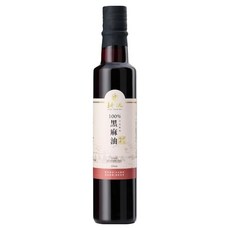 GENG YUAN 耕沅 100%古法壓榨黑麻油 250ml, 傳統工法, 無添加, 台灣製造, 1瓶