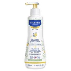 mustela 慕之恬廊 舒恬良滋養益膚柔舒霜 有機 300ml，寶寶保濕乳霜，舒緩乾燥，呵護嬌嫩肌膚, 1瓶