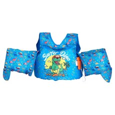 Decompo幼兒用Castvi運動玩水浮力臂圈, 1個, 藍色（恐龍）