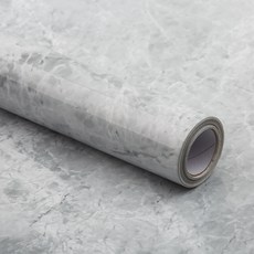 Ruvane大理石紋鋁製廚房壁紙 大理石灰色, 1個