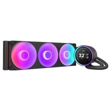 NZXT 恩傑 V2 CPU散熱器KRAKEN ELITE 360 RGB, KRAKEN ELITE 360 RGB, 黑色, 1個