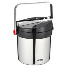 THERMOS 膳魔師 不鏽鋼真空保冰桶 附夾子 JIN-1300, 1個, 1.3L, 單一顏色