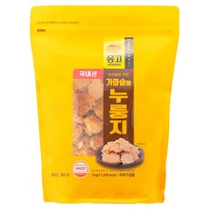 몽고식품 우리쌀 가마솥에 누룽지, 3kg, 1개