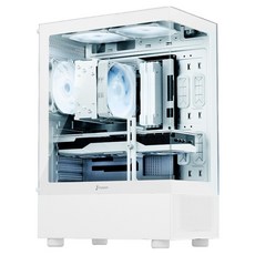 주연테크 2025 마린 라이젠5 라이젠 5000 시리즈 지포스 RTX 5050, 화이트, 16GB, 512GB, WIN11 Home, D35655W-W