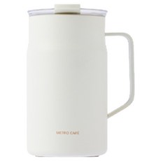 락앤락 메트로 세라믹 머그 LHC4282C, 아이보리, 600ml, 1개