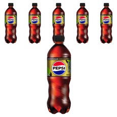 펩시 콜라 제로 슈거 라임향 제로 카페인, 500ml, 6개