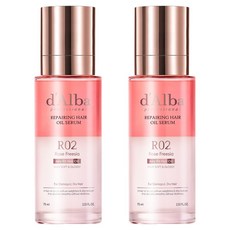 달바 프로페셔널 리페어링 헤어 오일 세럼, 2개, 75ml
