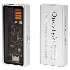퀘스타일 오디오 포터블 DAC 헤드폰 앰프 Cirrus 칩셋 3.5mm / 4.4mm, M15C