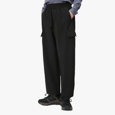 밸롭 남녀공용 무지 좋은 액티브 밴딩 카고팬츠 BC3SPTU001