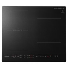 쿠쿠 빌트인 프레임리스 무광 인덕션 3구 블랙, CIR-LNL347FB