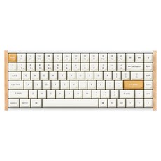 키크론 HE RGB 핫스왑 마그네틱 스위치 게이밍 기계식 유무선 키보드, 우드 화이트, K2H-Q1, 제조사축